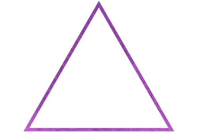 Transparent Geometric Triangle with Purple Outline - Download Free Stock Videos Pikwizard.com