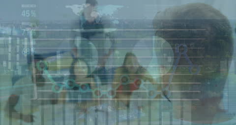 Business Analytics Overlay with Teamwork in Office