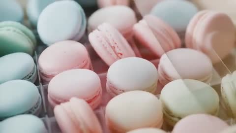 Sweet Design: Exploring Pastel-Hued Macarons in an Elegant Setting