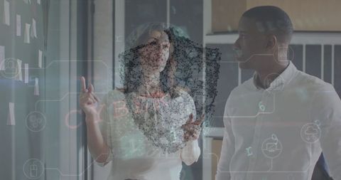 Innovative Digital Process in Modern Office Environment