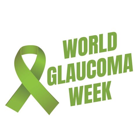 World Glaucoma Week Green Ribbon Support - Download Free Stock Templates Pikwizard.com