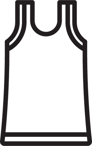 vector outline of vest on transparent background for fashion illustration - Download Free Stock Videos Pikwizard.com
