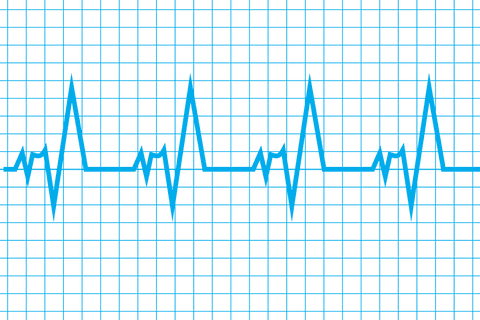 transparent blue ecg wave over digital grid background - Download Free Stock Videos Pikwizard.com