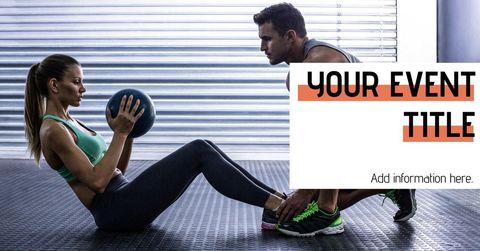 Fitness enthusiasts training with dedication and teamwork