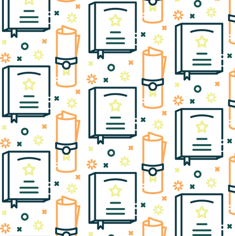 Seamless Transparent Education Symbols Pattern for Graduation Success - Download Free Stock Videos Pikwizard.com