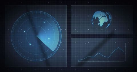 digital interface with globe and data graphics - Download Free Stock Images Pikwizard.com