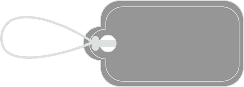 Blank Grey Label on Transparent Background for Shopping Concepts - Download Free Stock Videos Pikwizard.com