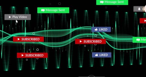 Digital Threads of Social Media Interaction and Connectivity - Download Free Stock Images Pikwizard.com