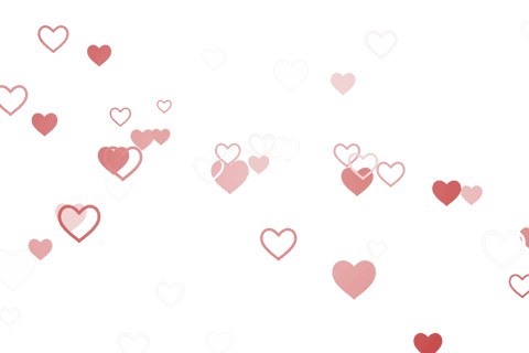 Romantic Floating Heart Pattern on Transparent Background - Download Free Stock Videos Pikwizard.com