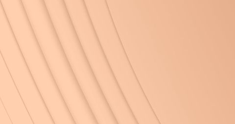 Abstract orange curves illustration in hypnotic motion