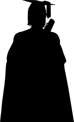 Standing Woman Silhouette Outlined on Transparent Background - Download Free Stock Videos Pikwizard.com
