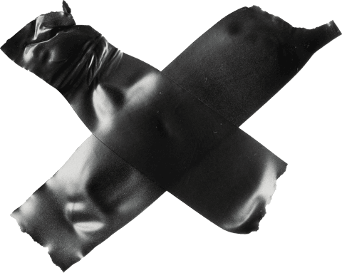 transparent black duct tape forming cross on clear background - Download Free Stock Videos Pikwizard.com