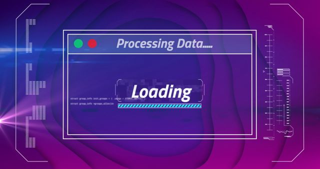 Futuristic Digital Interface Processing Data - Download Free Stock Images Pikwizard.com