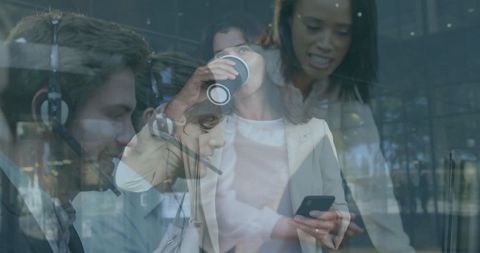 Collaborative Office Environment with Call Agents and Technology