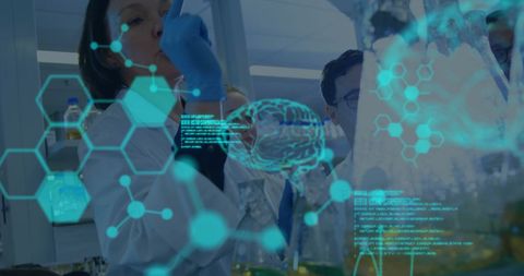 Scientific Innovation with Diverse Scientists in Modern Lab - Download Free Stock Images Pikwizard.com