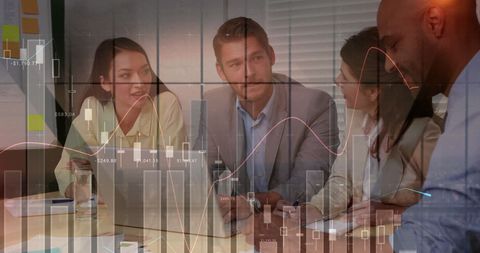 Business Team Analyzing Financial Graphs and Data - Download Free Stock Images Pikwizard.com