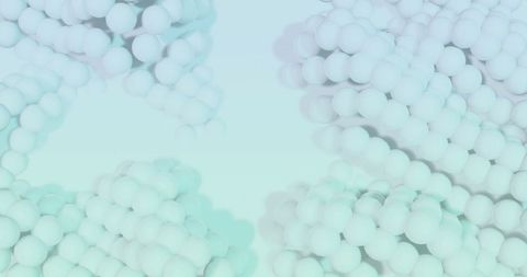 Futuristic 3d abstract shapes on gradient background