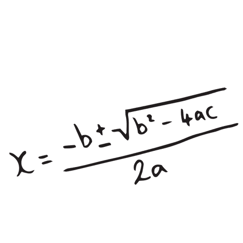 transparent quadratic formula equation digital illustration png - Download Free Stock Videos Pikwizard.com
