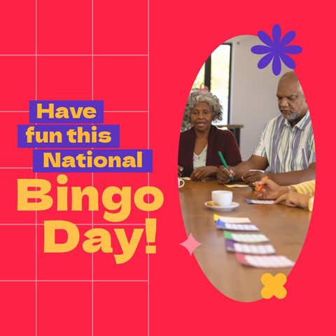 Senior Guardians Enjoying National Bingo Day Together