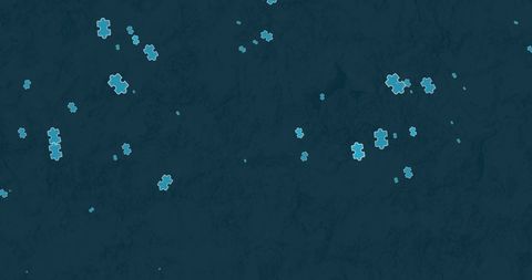Scattered Blue Puzzle Pieces on Dark Textured Background - Download Free Stock Images Pikwizard.com