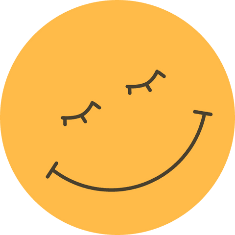 minimalist smiling face with heartfelt expression on transparent background - Download Free Stock Videos Pikwizard.com