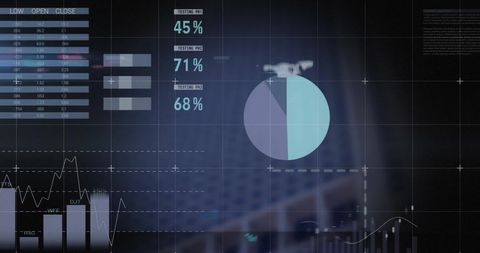Data Science Analytics Visualization with World Map and Charts - Download Free Stock Images Pikwizard.com