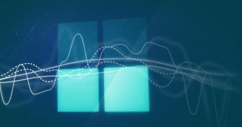 Digital Data Processing with Loading Bar on Blue Background - Download Free Stock Images Pikwizard.com