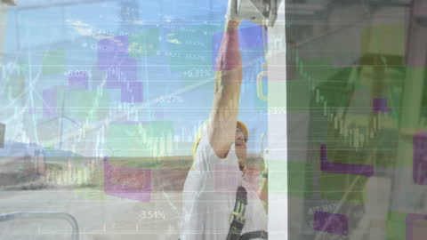 Renewable Energy Worker and Financial Data Interface