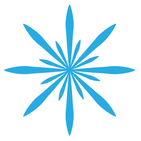 transparent digital blue snowflake design - Download Free Stock Videos Pikwizard.com