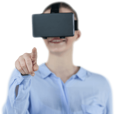 transparent vr headset engagement experience - Download Free Stock Videos Pikwizard.com