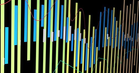 Dynamic Digital Financial Analysis with 3D Graphics - Download Free Stock Images Pikwizard.com