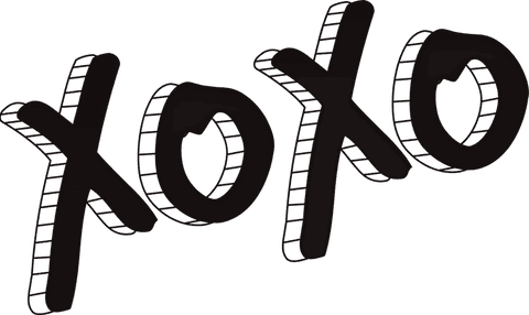 transparent ribbed 3d xoxo minimalist design on clear background - Download Free Stock Videos Pikwizard.com