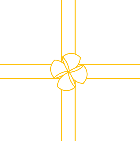 Yellow Present Ribbon with Bow on Transparent Background - Download Free Stock Videos Pikwizard.com