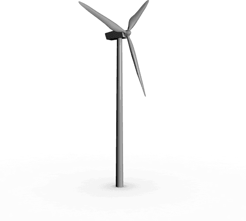 Transparent Modern Wind Turbine Imagery for Eco Projects - Download Free Stock Videos Pikwizard.com