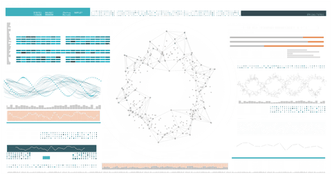 transparent data dashboard interface with modern infographic elements - Download Free Stock Videos Pikwizard.com