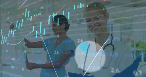 Medical Professionals Analyzing Data for Patient Care Advancements