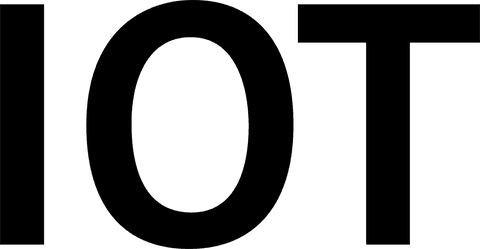 Black IoT Text on Transparent Background for Digital Illustrations - Download Free Stock Videos Pikwizard.com