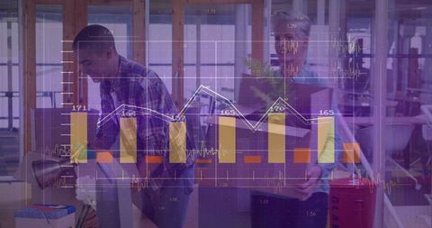 Teamwork and Logistics in Modern Office Setting