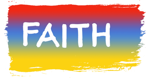 Transparent Faith Text on Multicolored Splash Background - Download Free Stock Videos Pikwizard.com