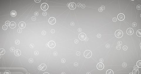 Digital Network Connectivity with Social Media Icons - Download Free Stock Images Pikwizard.com