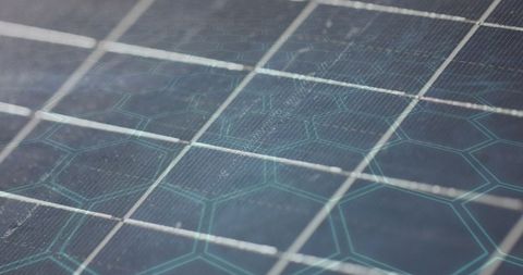 Futuristic Interface with Chemical Structures on Grid - Download Free Stock Images Pikwizard.com