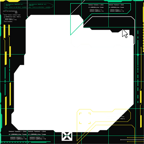 stylized futuristic hud with code snippets transparent ui design - Download Free Stock Videos Pikwizard.com