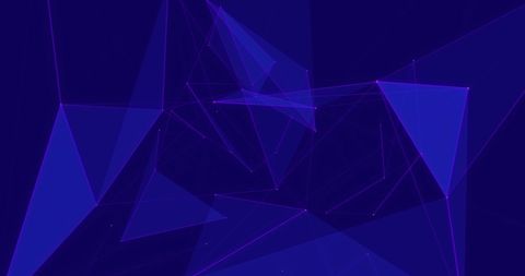 abstract blue geometric network background - Download Free Stock Images Pikwizard.com