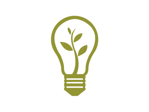 green energy plant symbol in transparent lightbulb - Download Free Stock Videos Pikwizard.com