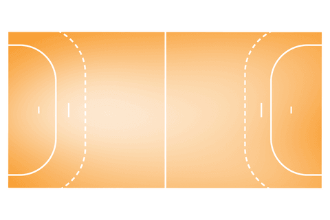transparent background yellow basketball court top view - Download Free Stock Videos Pikwizard.com