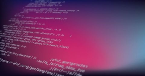 Code Snippets on Gradient Background Symbolizing Digital Innovation - Download Free Stock Images Pikwizard.com