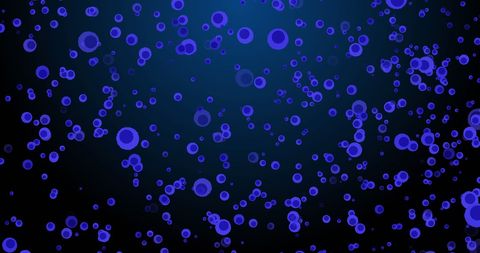 Abstract Blue Circles on Dark Background - Download Free Stock Images Pikwizard.com