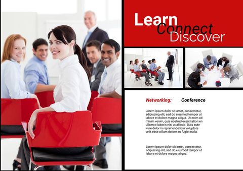 dynamic networking and learning environment at a conference - Download Free Stock Templates Pikwizard.com