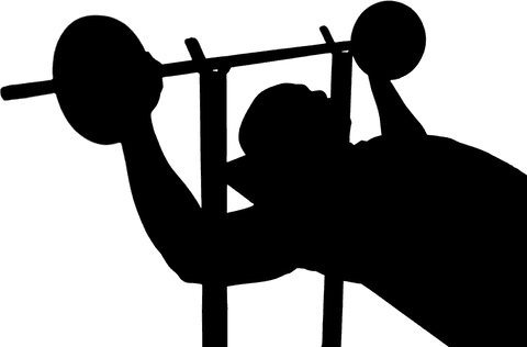 Transparent Silhouette of Man Lifting Barbell for Fitness Inspiration - Download Free Stock Videos Pikwizard.com