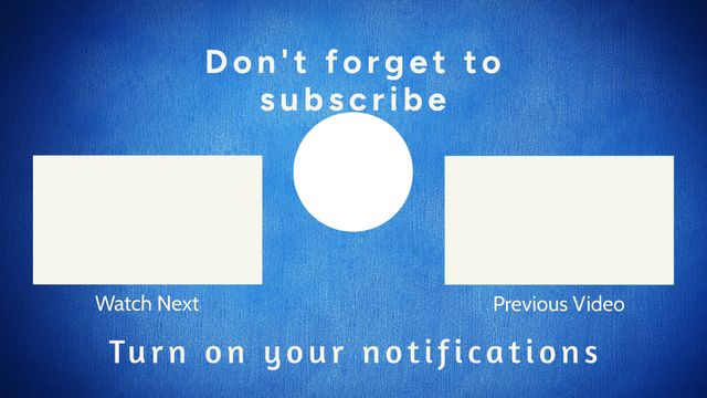 Blue Reminder Template for Encouraging Viewer Engagement - Download Free Stock Videos Pikwizard.com